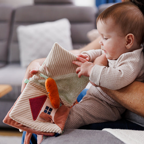 Babyono Rabbit Karo Sensory Book