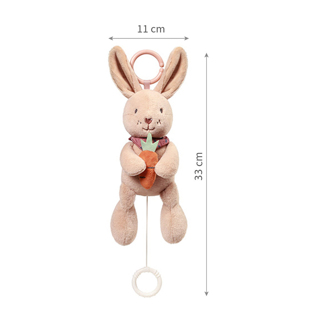 Babyono Rabbit Karo Musical Pull Toy
