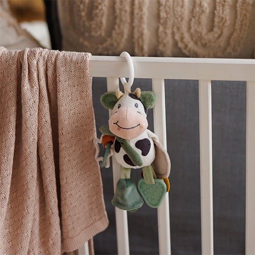 Babyono Cow Bingo Sensory Hanging Toy