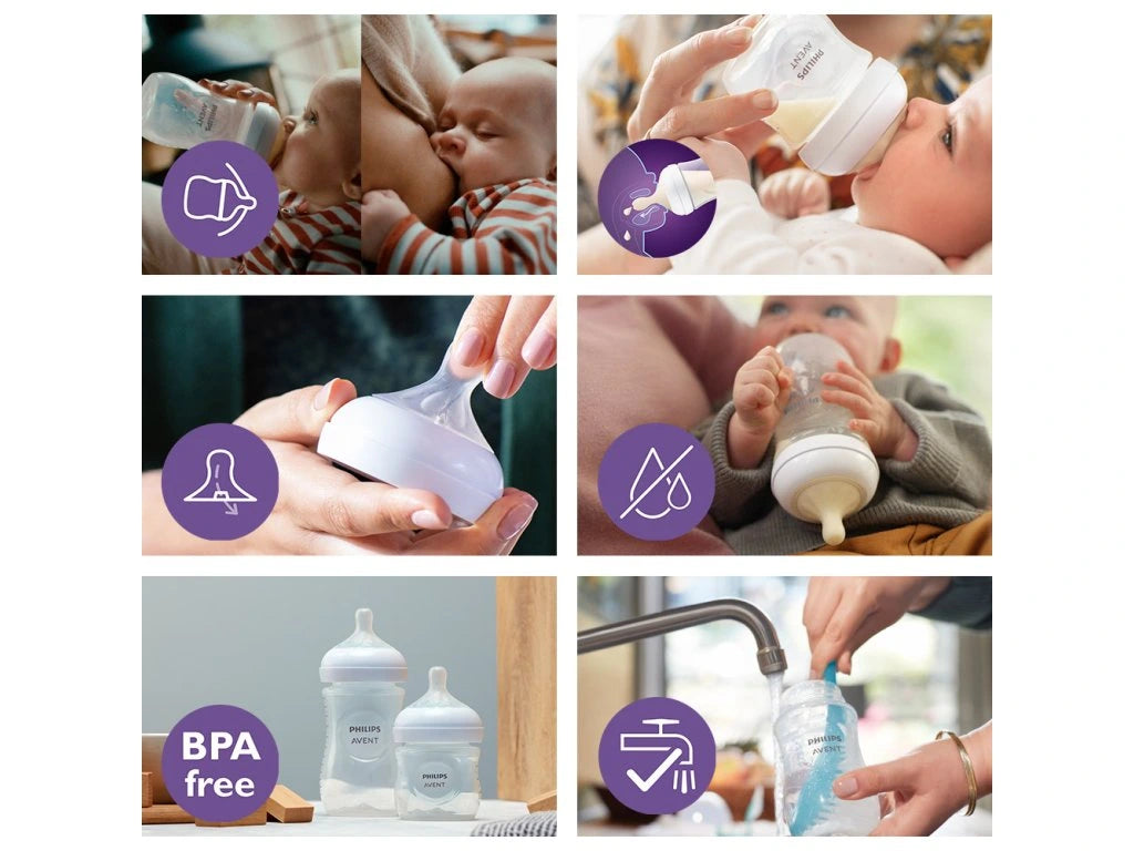 Philips Avent Natural Responsive Bottle 125 ml 2 pack