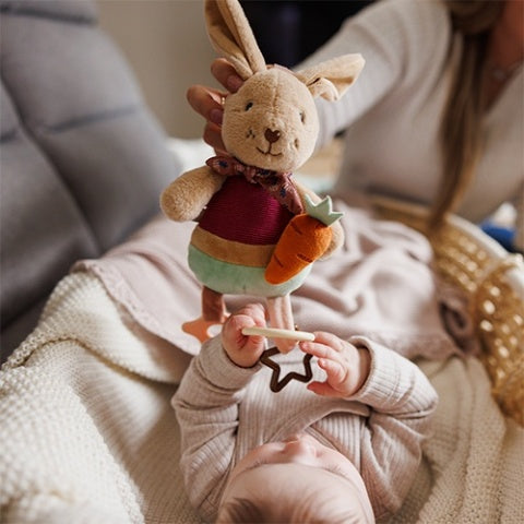 Babyono Rabbit Karo Sensory Hanging Toy