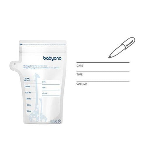 Babyono Disposable Breast Milk Storage Bags 180 ml 30 pcs