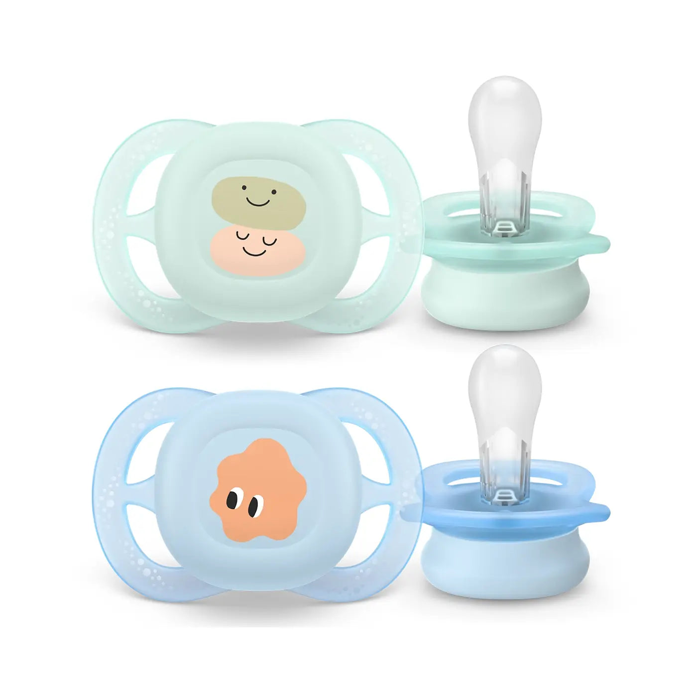 Philips Avent Ultra Star Newborn Soother 0-2 months - 2 pcs