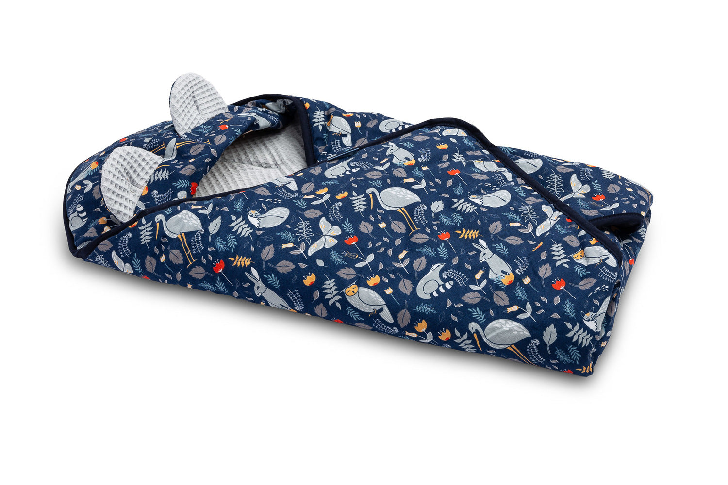 Sensillo Car Seat Swaddle - Navy Forest