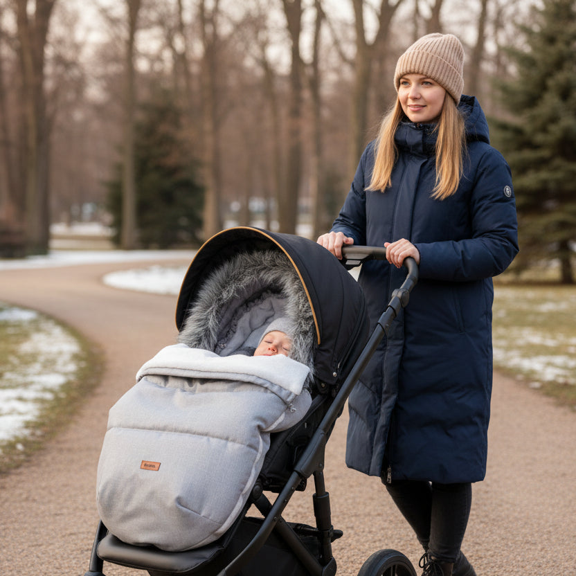 Sensillo Indiana Winter Footmuff - Grey