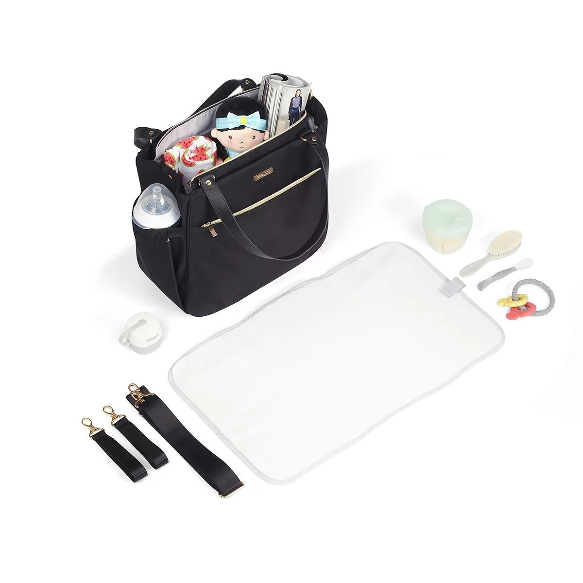 Babyono Coco Changing Bag - Black