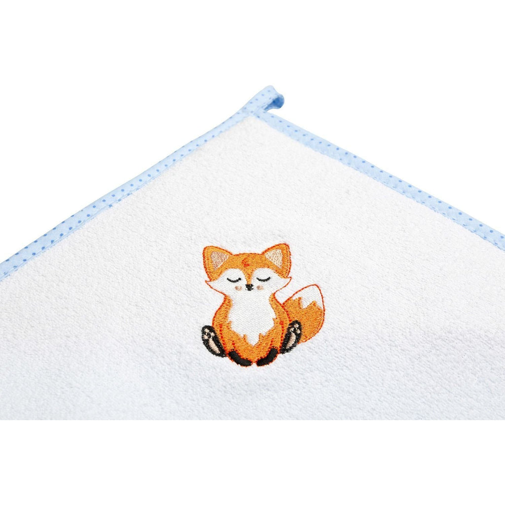 Sensillo 100% Cotton Hooded Bath Towel 100x100 - Fox