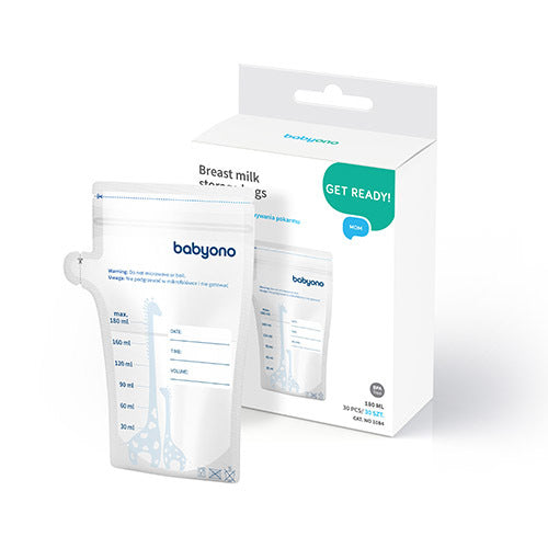 Babyono Disposable Breast Milk Storage Bags 180 ml 30 pcs