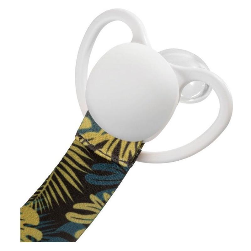 Akuku Soother Clip Ribbon - Dinosaurs