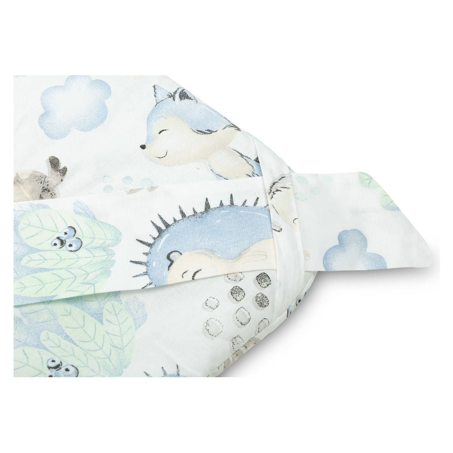 Sensillo Newborn Swaddle Wrap - Blue Animals