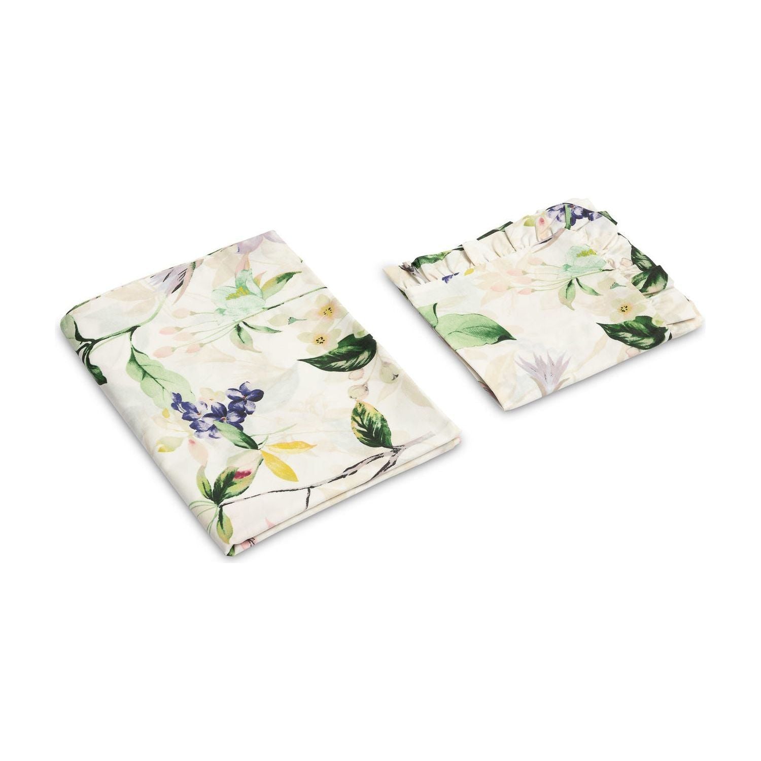 Sensillo Toddler Duvet Cover and Pillowcase Set 140x70 cm - Magnolia - Baby Essentials