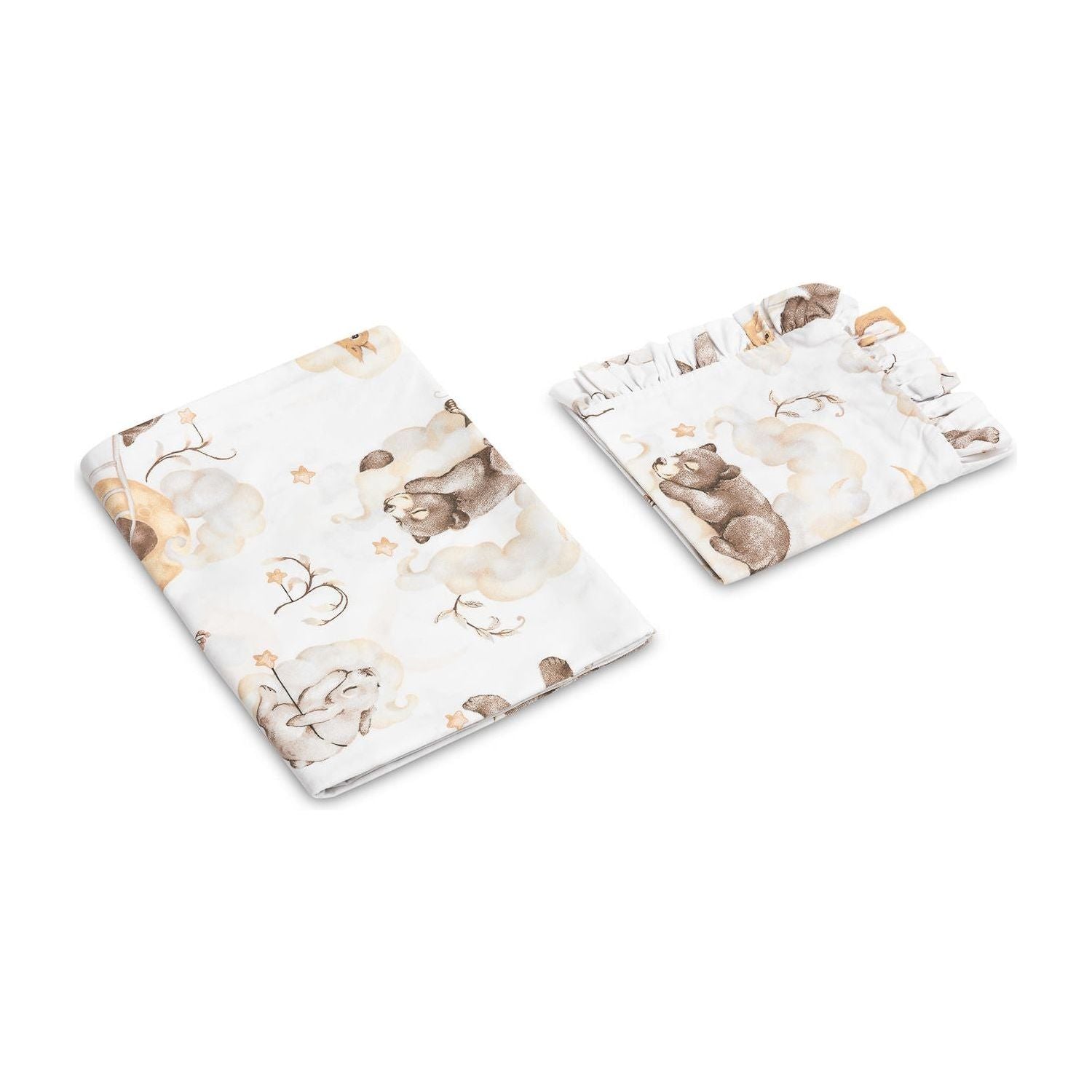Sensillo Toddler Duvet Cover and Pillowcase Set 140x70 cm - Dream