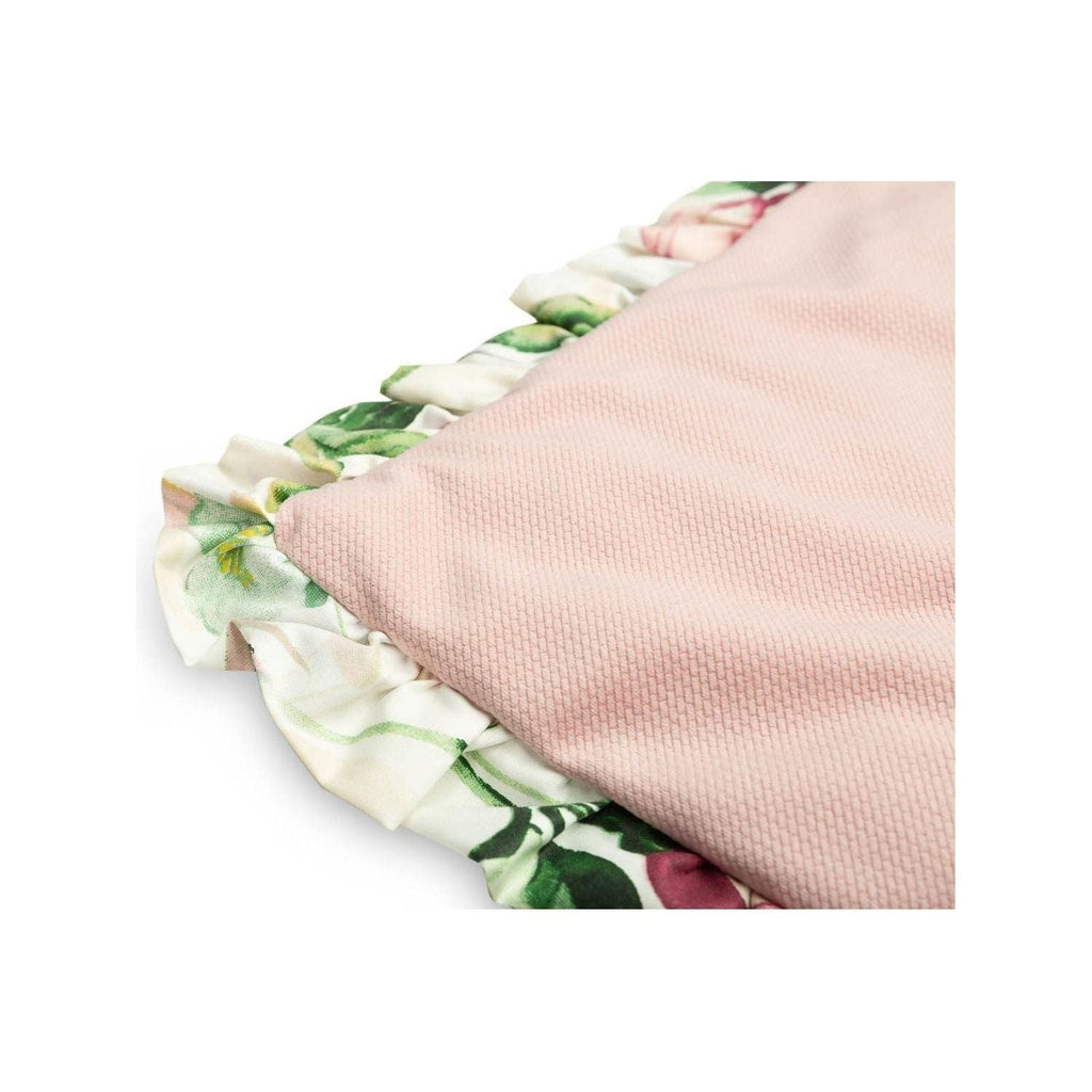 Sensillo Velvet Pram Duvet & Pillow Set - Magnolia - Baby Essentials