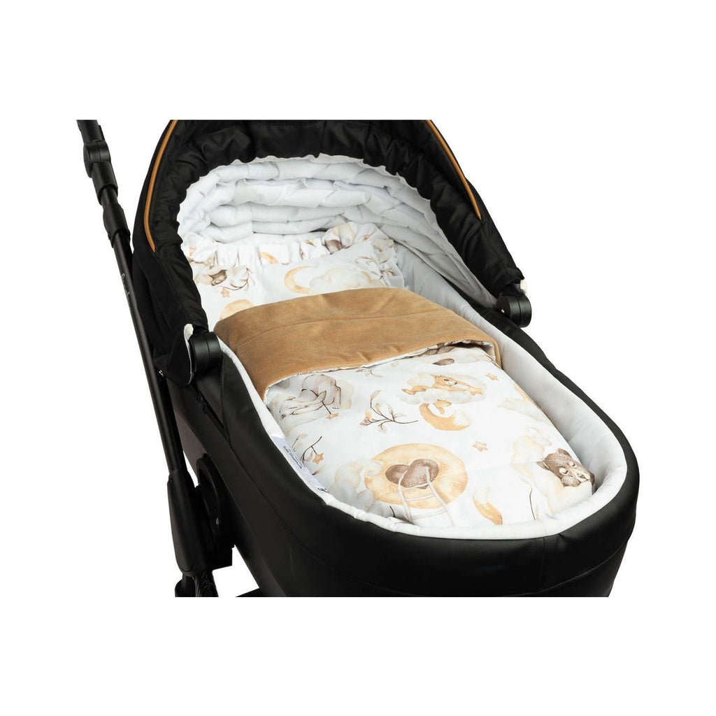 Sensillo Velvet Pram Duvet & Pillow Set - Dream