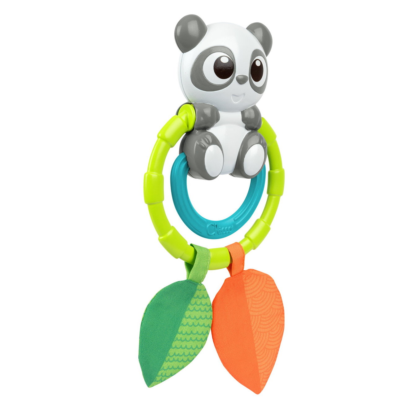 Chicco Panda Rattle With Teething Ring 0m+