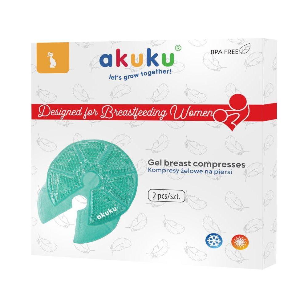 Akuku Breast Cooling Gel Pads 2 pcs