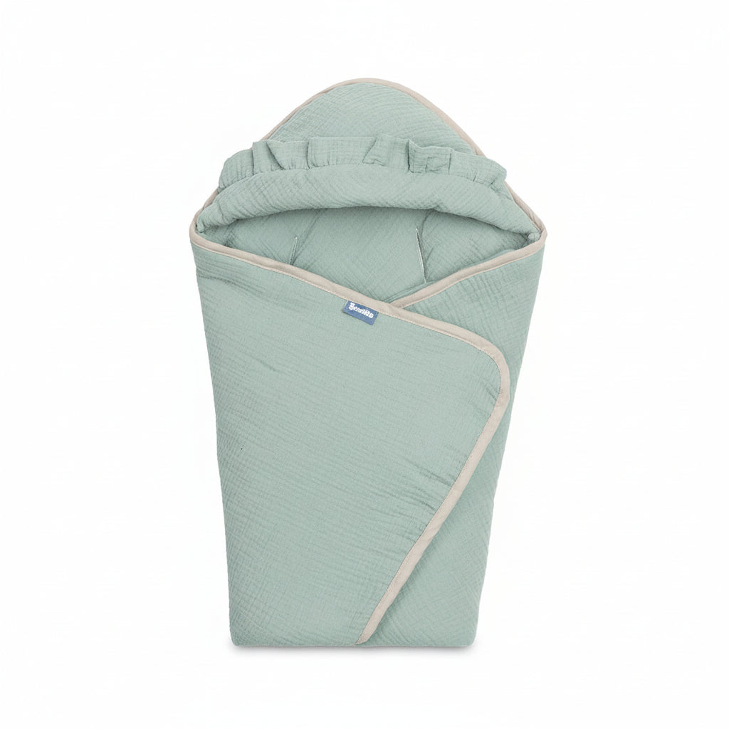 Sensillo Muslin Car Seat Swaddle - Mint