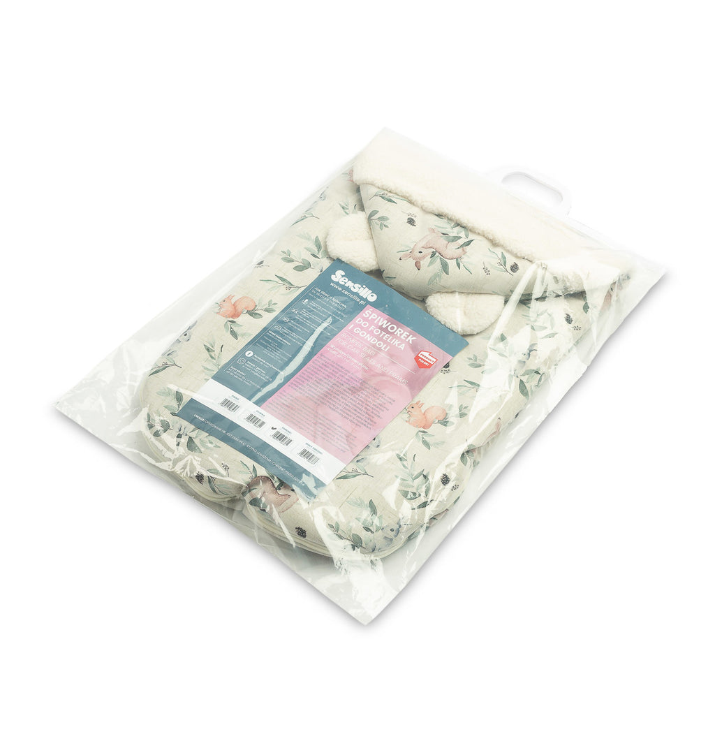 Sensillo Travel Footmuff For Car Seats & Prams  - Deers