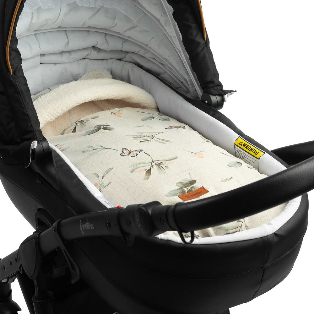 Sensillo Travel Footmuff For Car Seats & Prams  - Olive Branch