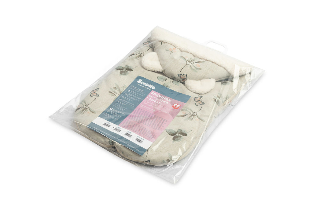 Sensillo Travel Footmuff For Car Seats & Prams  - Olive Branch