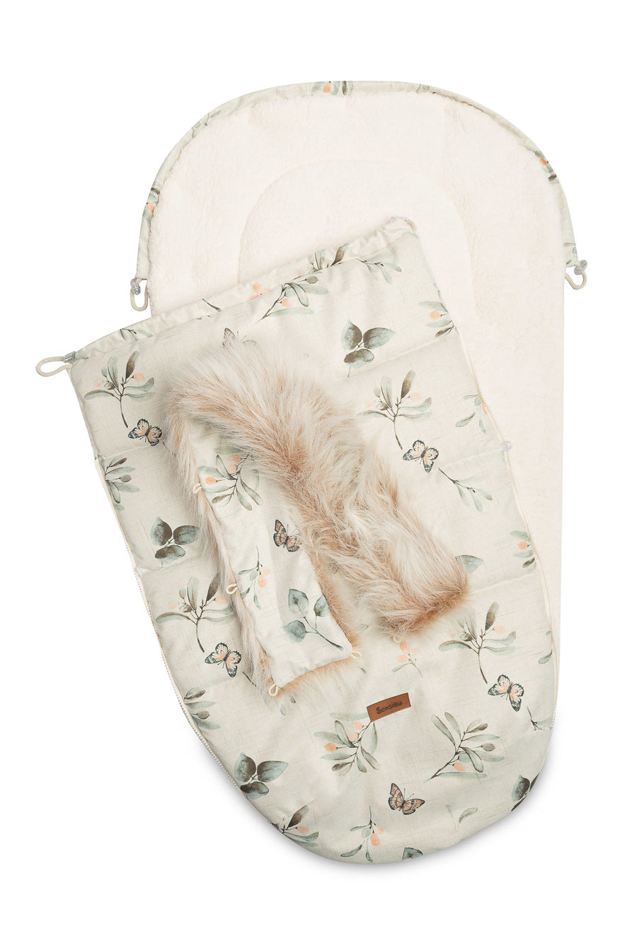Sensillo Cortina Winter Footmuff - Olive Tree