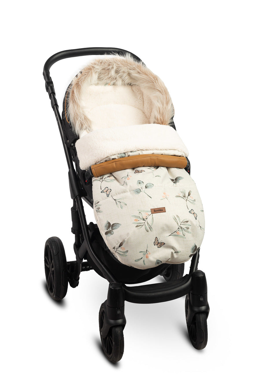 Sensillo Cortina Winter Footmuff - Olive Tree