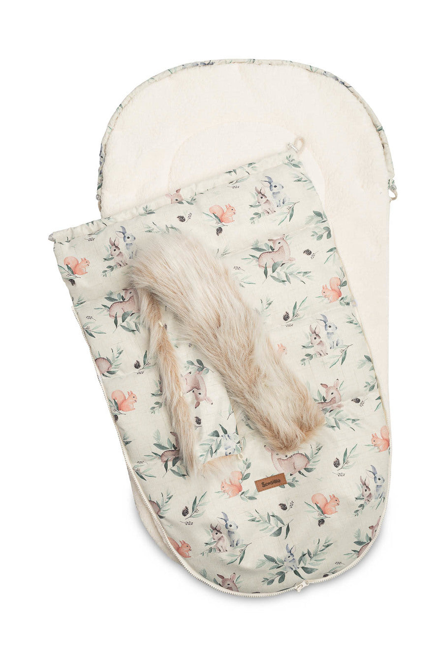 Sensillo Cortina Winter Footmuff - Deers