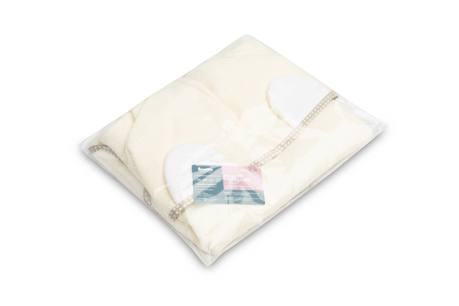 Sensillo Bath Poncho - Beige
