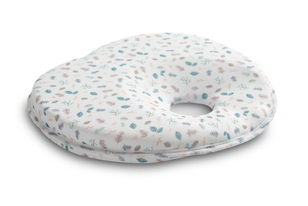 Sensillo Ergonomic Baby Head Support Pillow 0–6 Months - Leaves