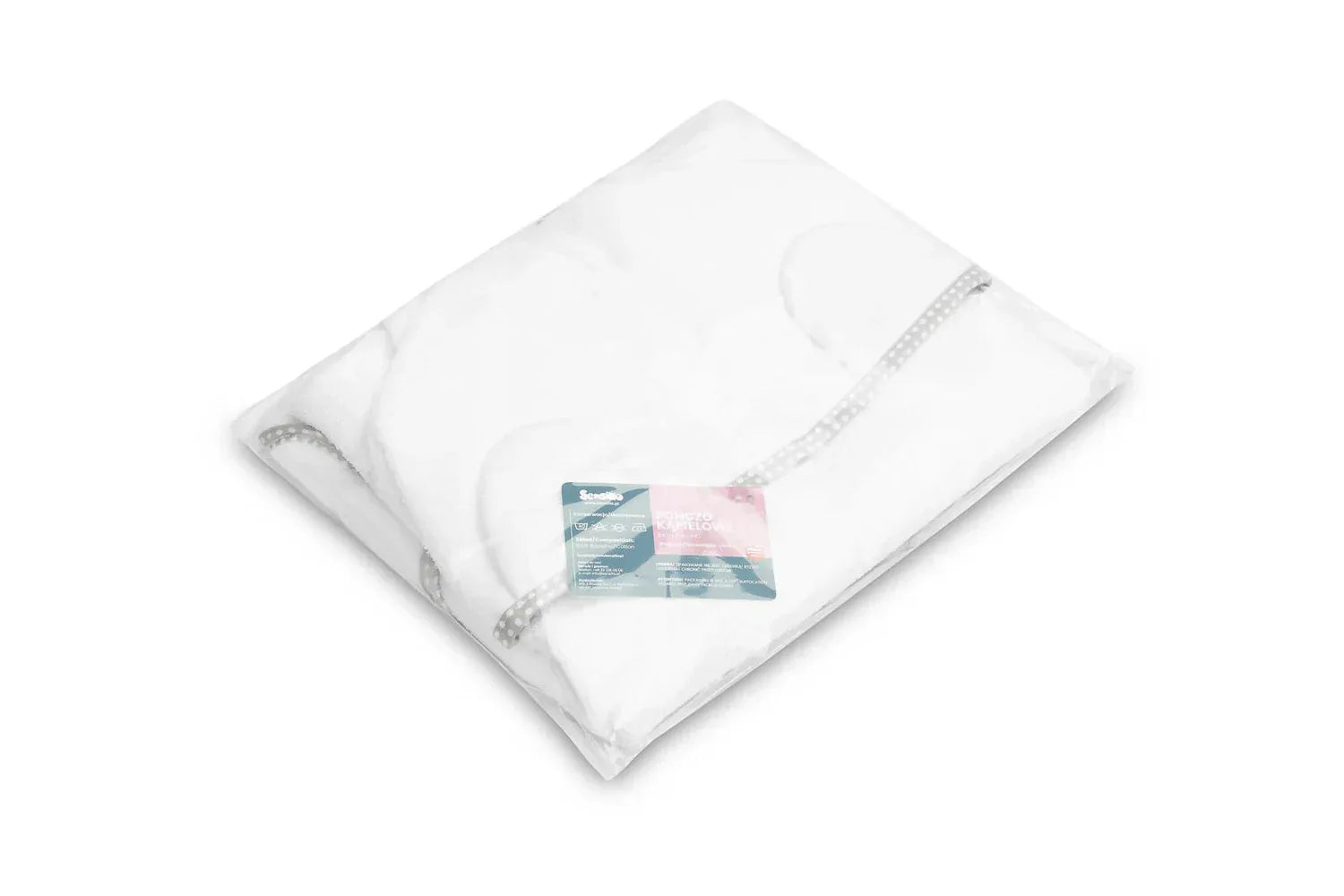 Sensillo Bath Poncho - White - Baby Essentials