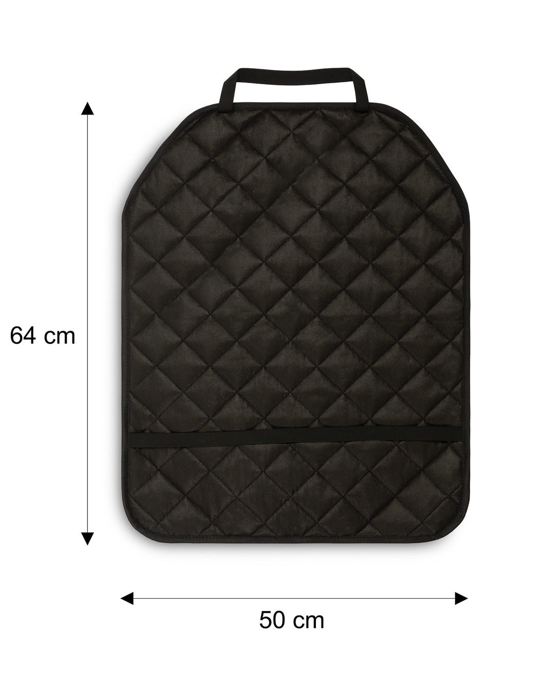 Caretero Quilted Car Seat Back Protector Mat
