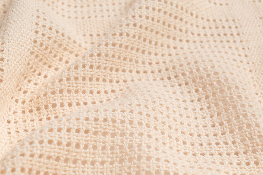 Sensillo Baby Openwork Cellular Blanket 110x70 cm -  Pink