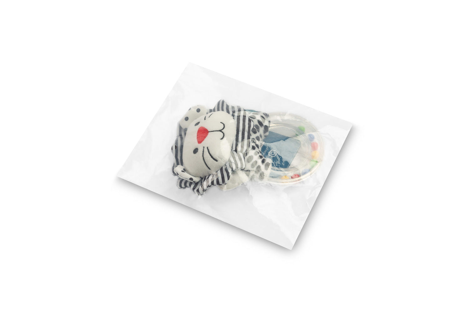 Sensillo Black&White Rattle - Teddy