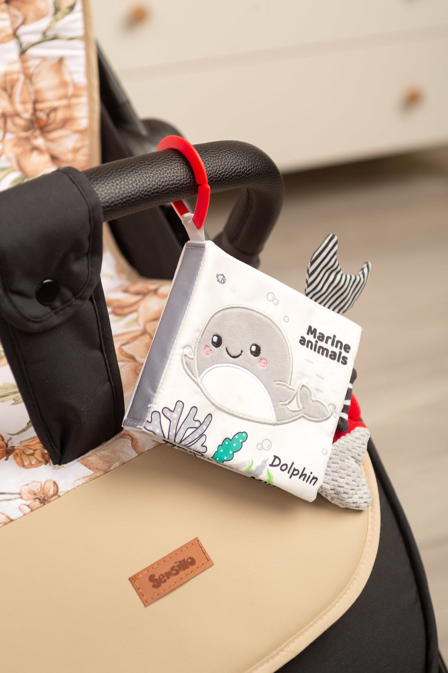 Sensillo Black&White Sensory Book - Marine Animals