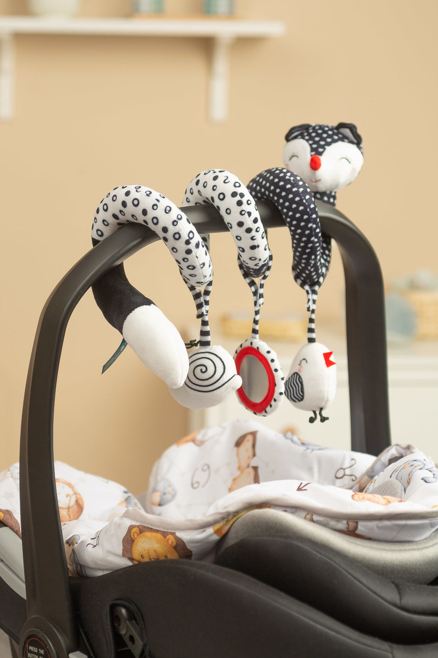 Sensillo Black&White Spiral Pram Toy