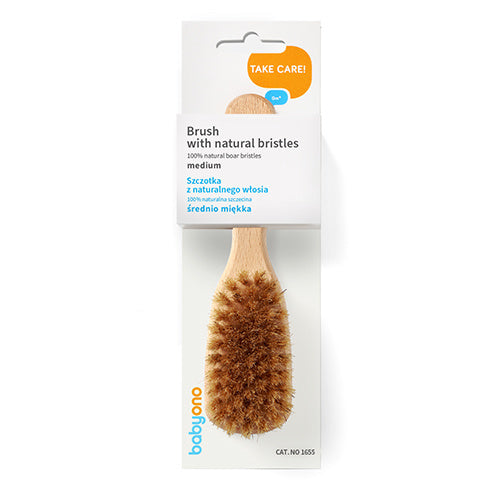 Babyono Natural Bristle Baby Hair Brush