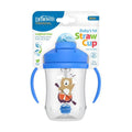 Dr. Brown’s First Straw Cup with Weighted Straw – 270 ml – 6m+ Blue Bear - Baby Essentials