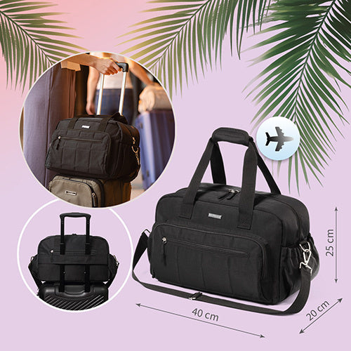 Babyono Travel Hospital Changing Bag - Black