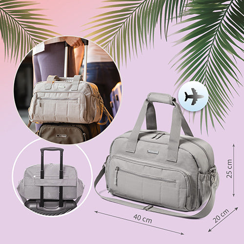 Babyono Travel Hospital Changing Bag - Grey