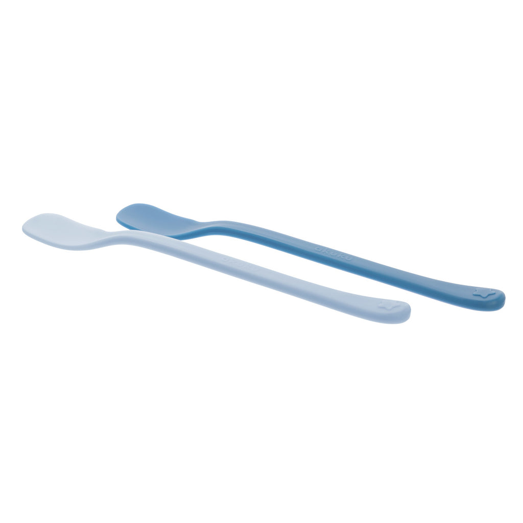 Akuku Feeding First Spoons 4m+ 2 pcs - Blue