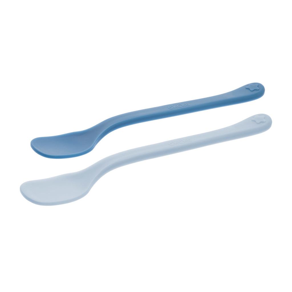 Akuku Feeding First Spoons 4m+ 2 pcs - Blue