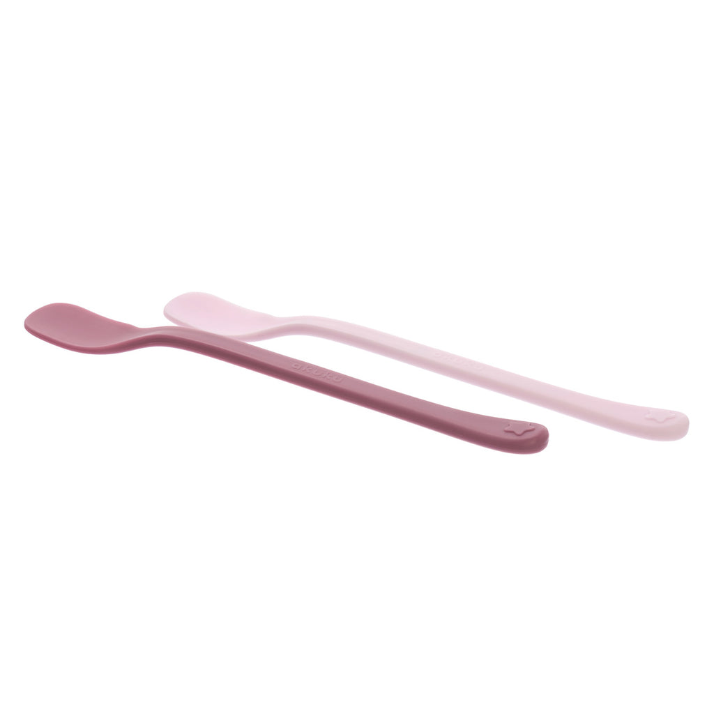 Akuku Feeding First Spoons 4m+ 2 pcs - Pink