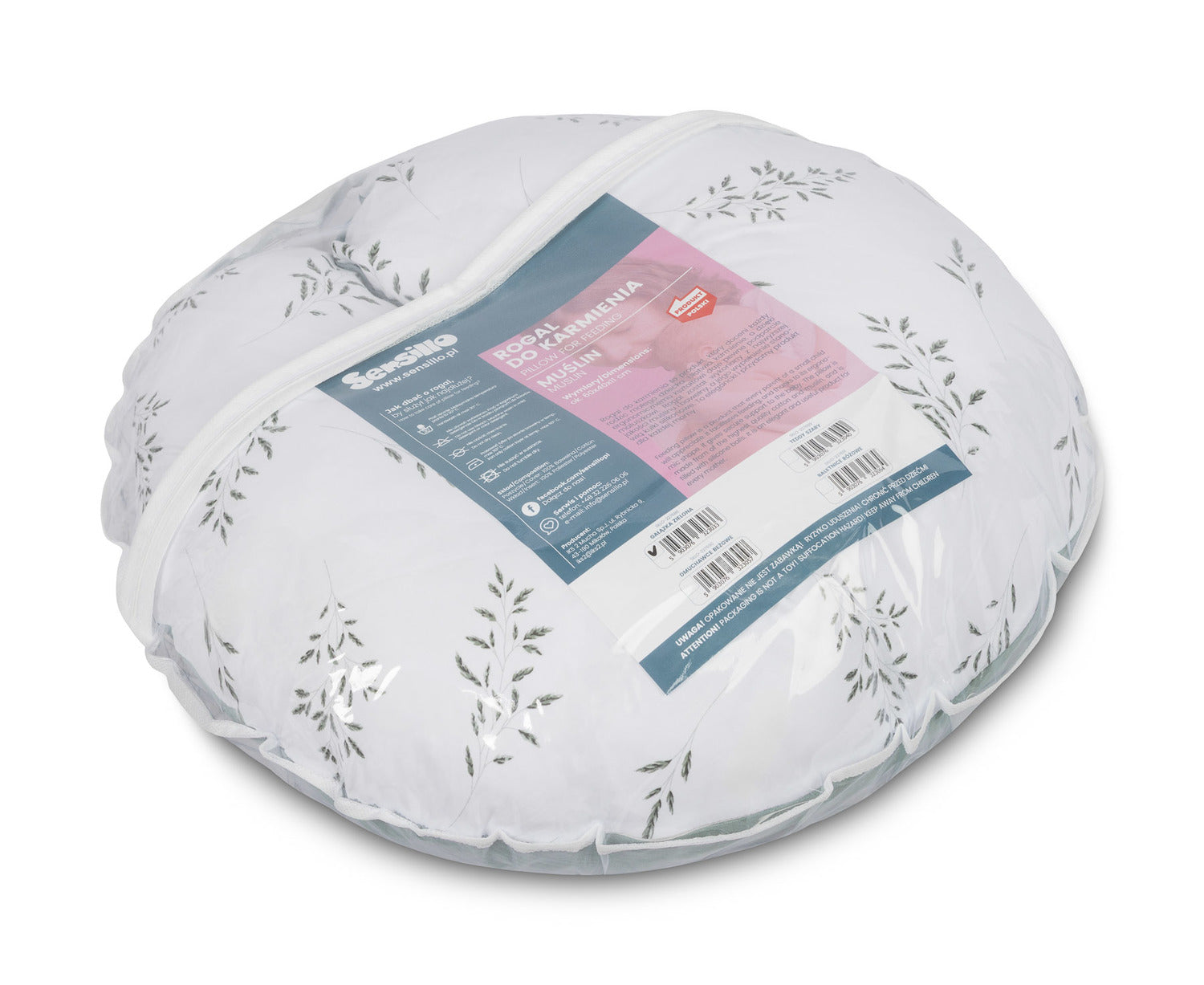 Sensillo Muslin Nursing Pillow - Tree Branch