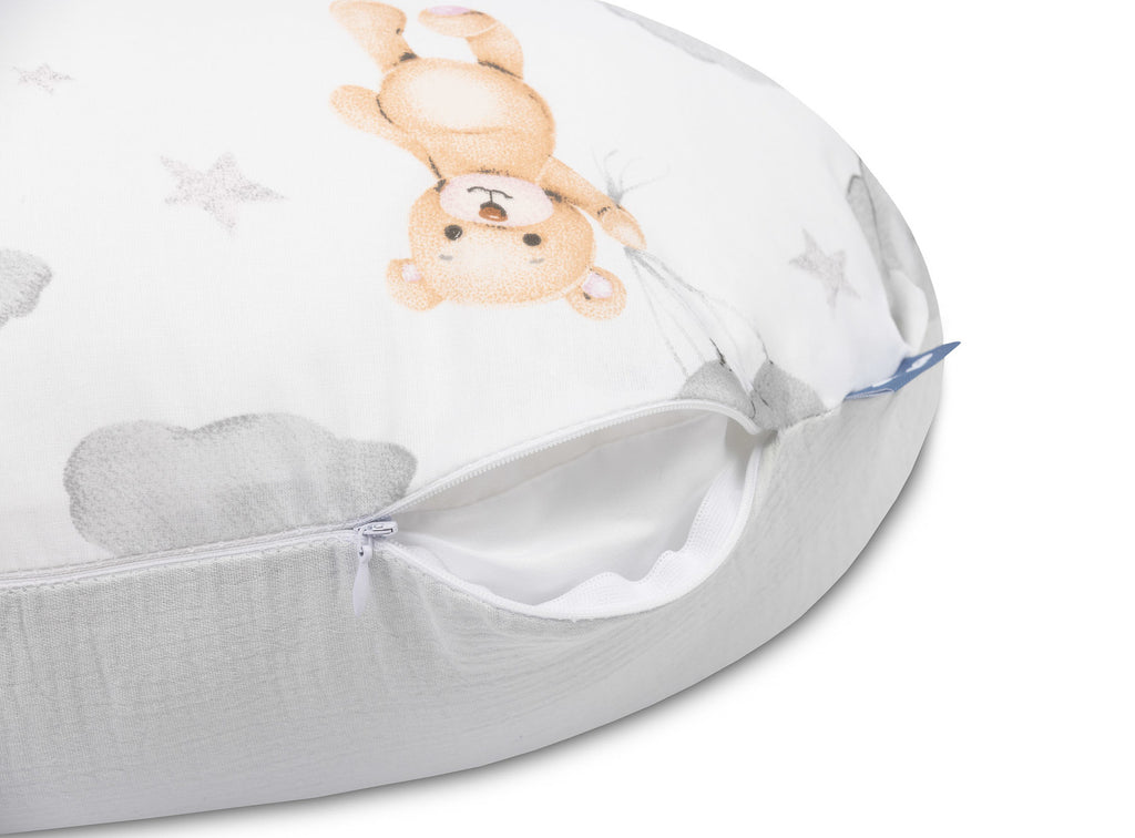 Sensillo Muslin Nursing Pillow - Teddy