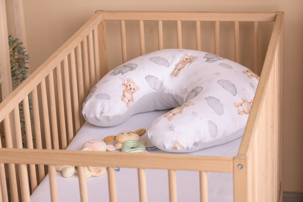 Sensillo Muslin Nursing Pillow - Teddy