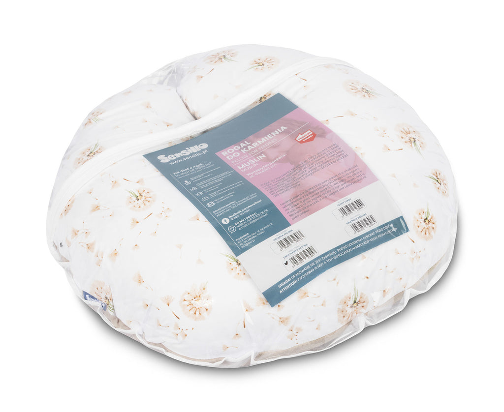 Sensillo Muslin Nursing Pillow - Dandelion