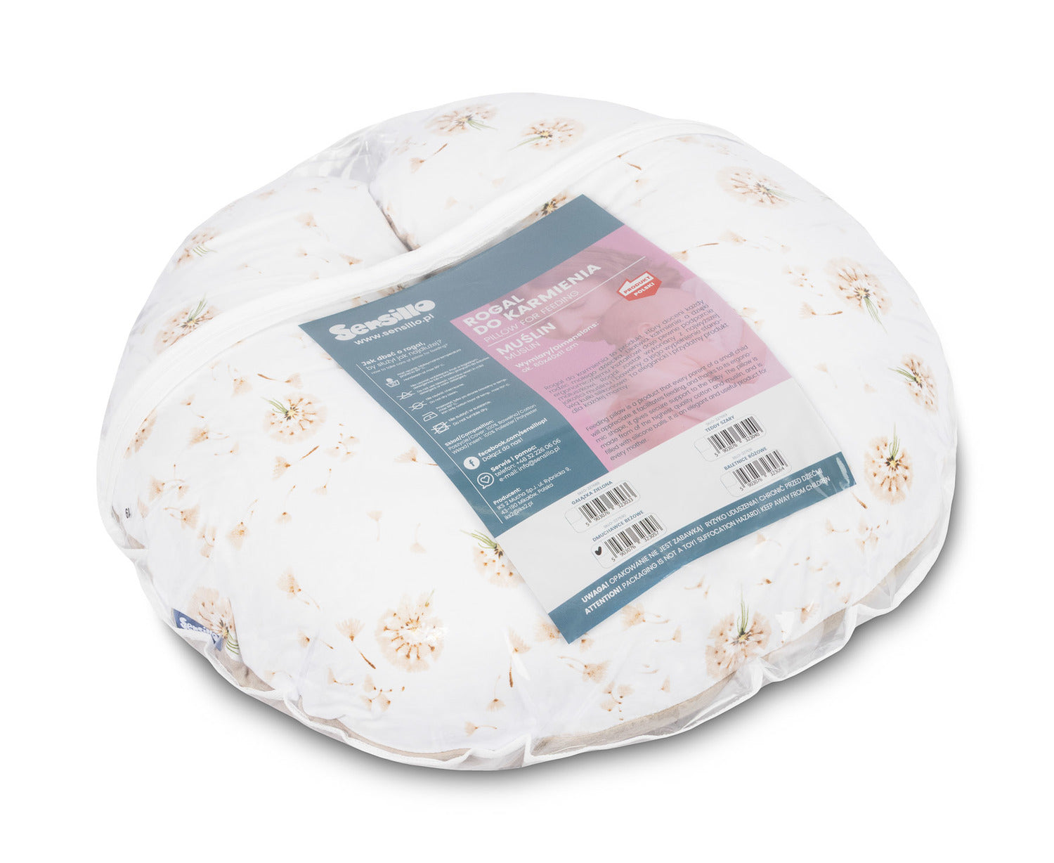Sensillo Muslin Nursing Pillow - Dandelion