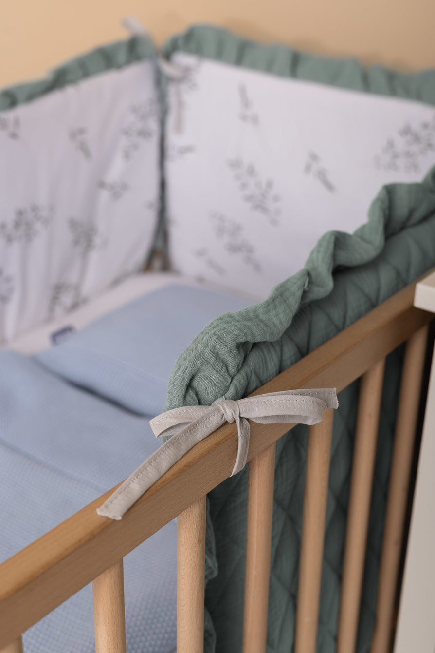 Sensillo Muslin Cot Bumper - Tree Branch - Baby Essentials
