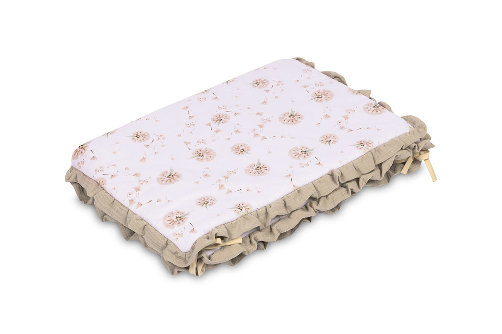 Sensillo Muslin Cot Bumper - Dandelion - Baby Essentials