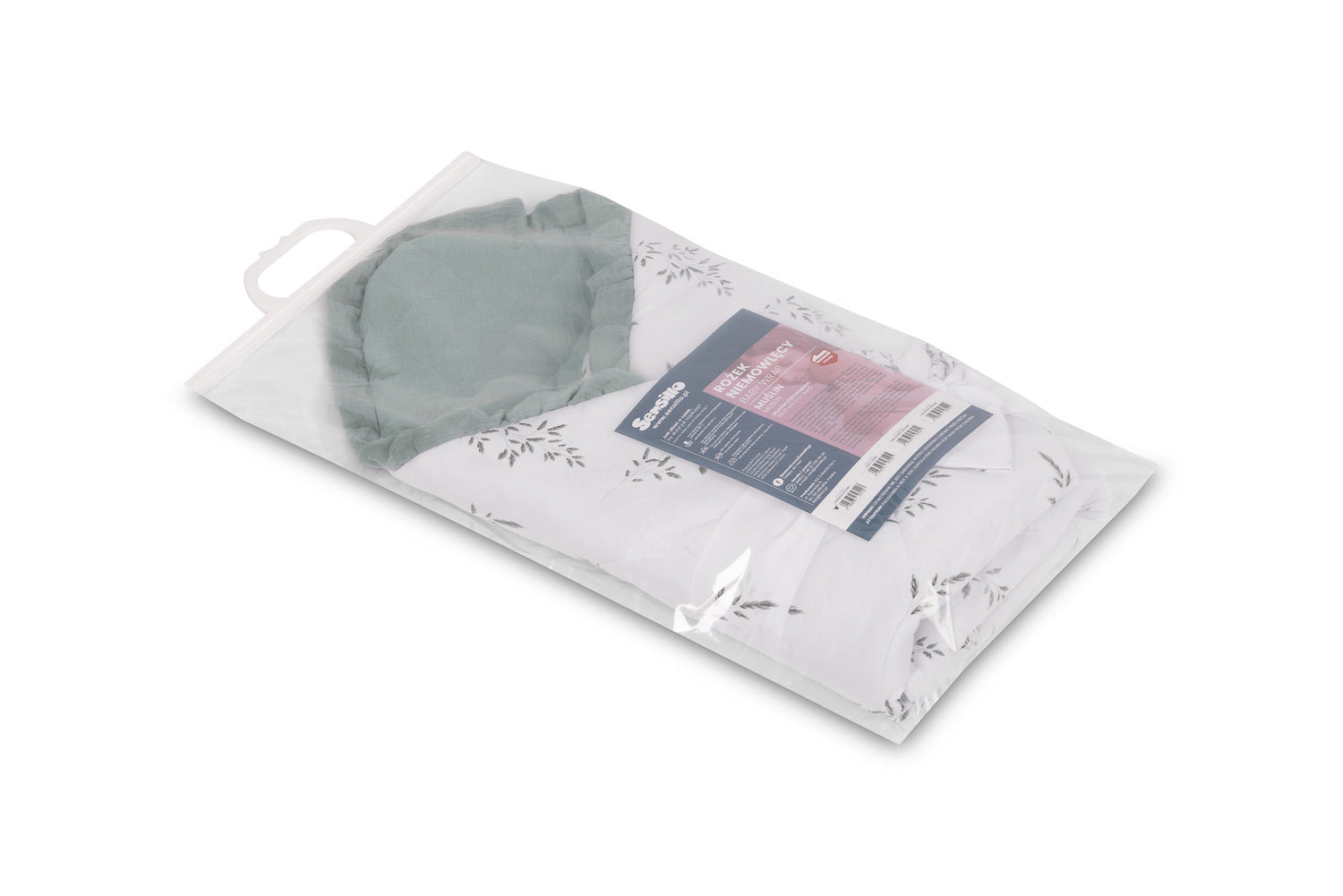 Sensillo Muslin Newborn Swaddle Wrap - Olive Tree